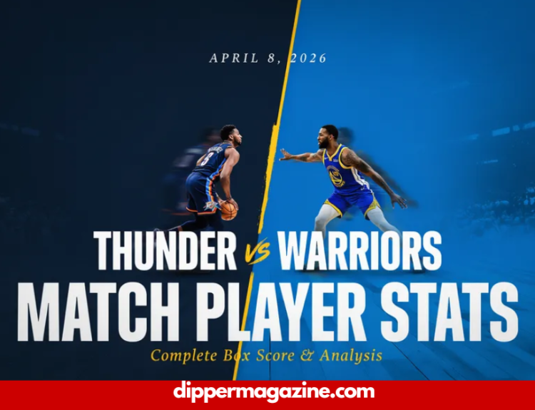 Oklahoma City Thunder vs Golden State Warriors Match Player Stats