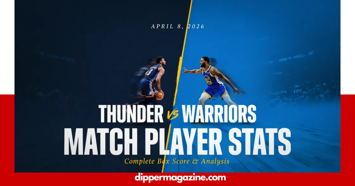 Oklahoma City Thunder vs Golden State Warriors Match Player Stats