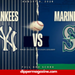 New York Yankees vs Seattle Mariners Match Player Stats – Aug 8, 2026 Full Box Score