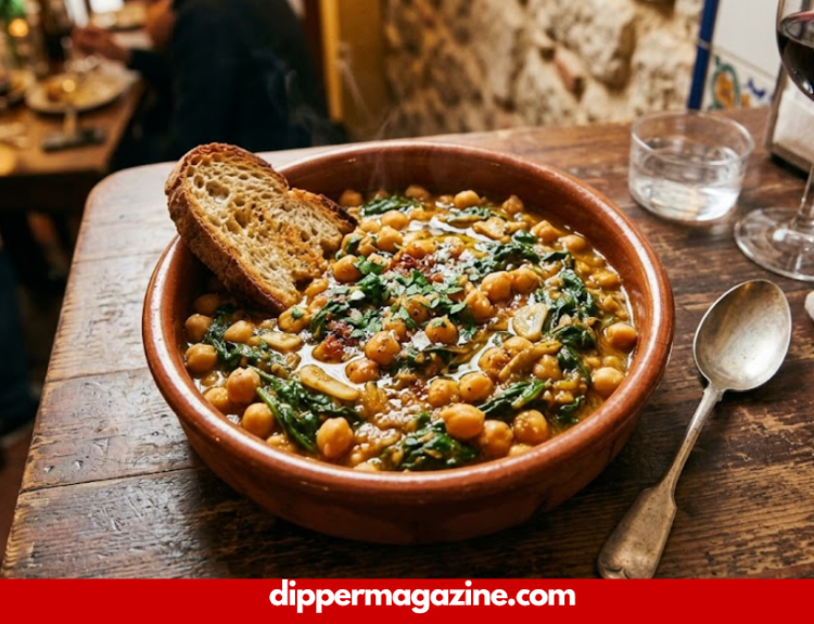 Best Espinacas Con Garbanzos Near Me