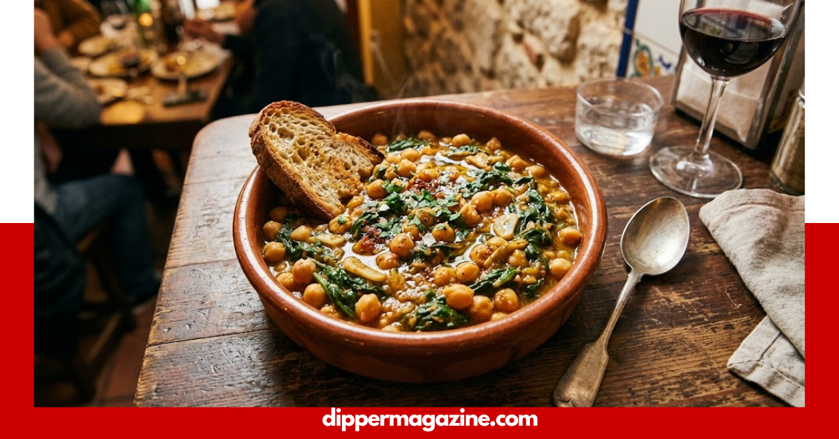 Best Espinacas Con Garbanzos Near Me