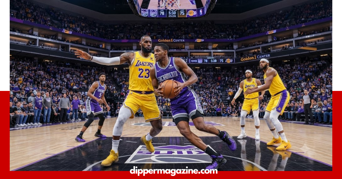 Sacramento Kings vs Lakers Match Player Stats