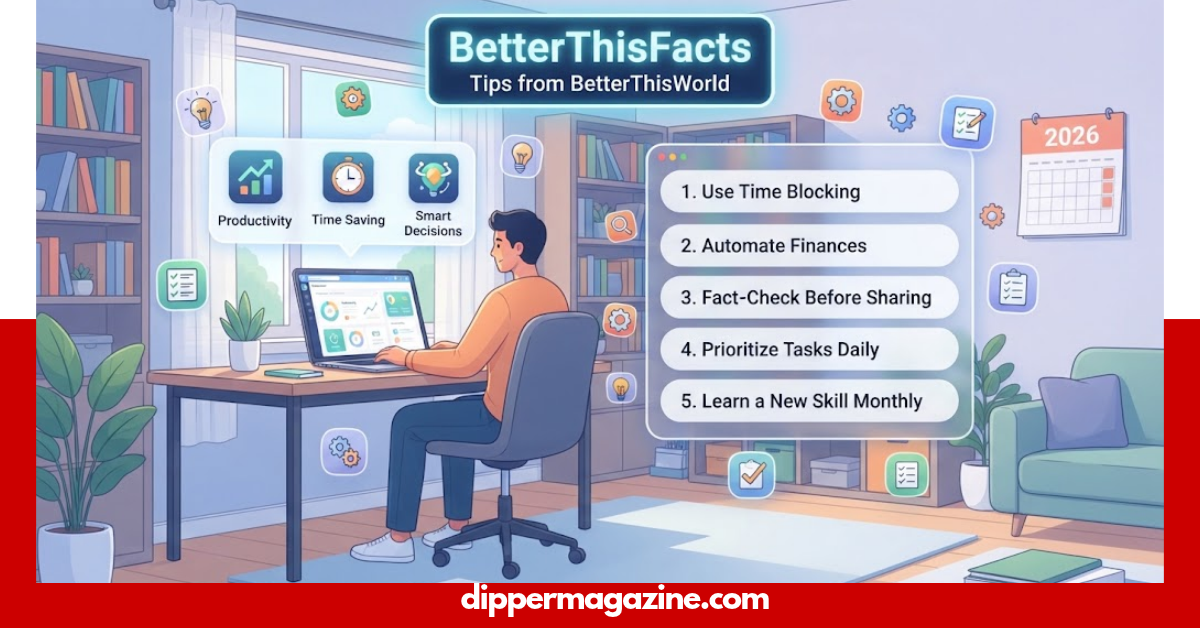 BetterThisFacts Tips from BetterThisWorld