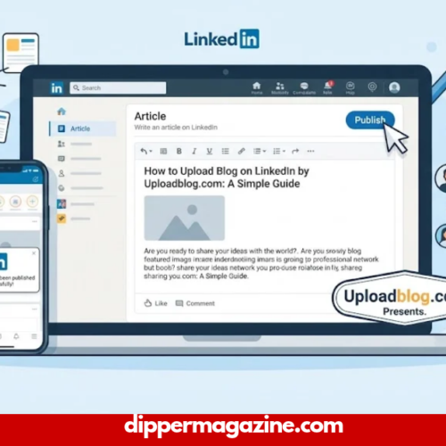 How to Upload Blog on LinkedIn by Uploadblog.com