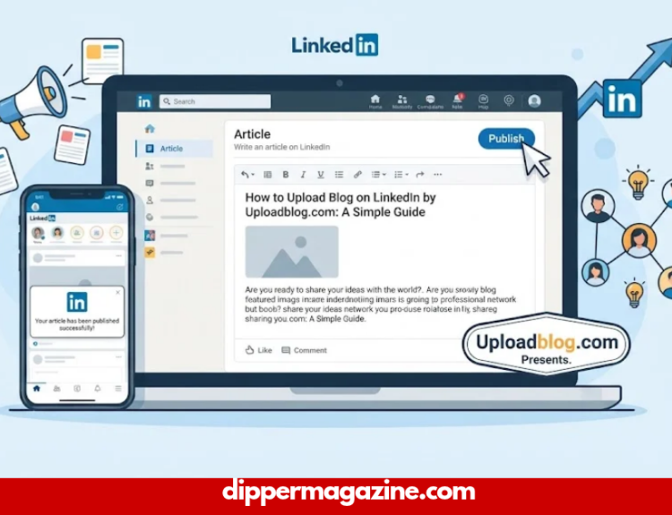 How to Upload Blog on LinkedIn by Uploadblog.com
