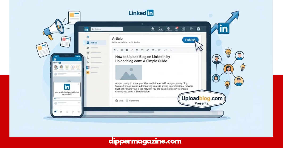 How to Upload Blog on LinkedIn by Uploadblog.com