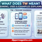 What Does TW Mean? Meaning, Uses & Examples Explained