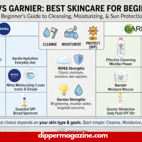 i'm a skincare beginner. is nivea a good starting brand compared to garnier?